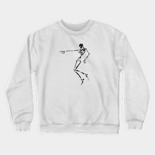 Skeleton - Black Crewneck Sweatshirt